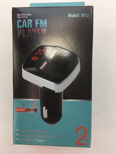 FM модулятор M-12 Bluetooth