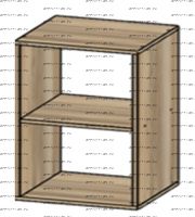 Стеллаж Юта №2 (380 х 350 х 750)