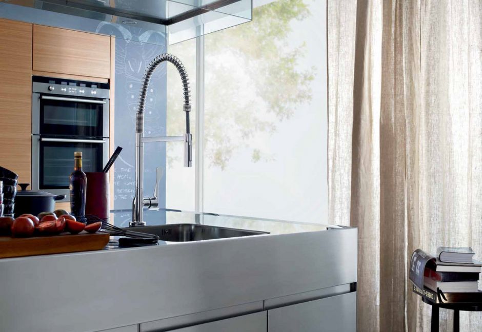 Смеситель Hansgrohe AXOR Citterio для кухни 39840800 ФОТО