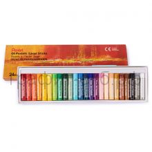 Пастель масл.24цв.Pentel Large Sticks GHT-24L