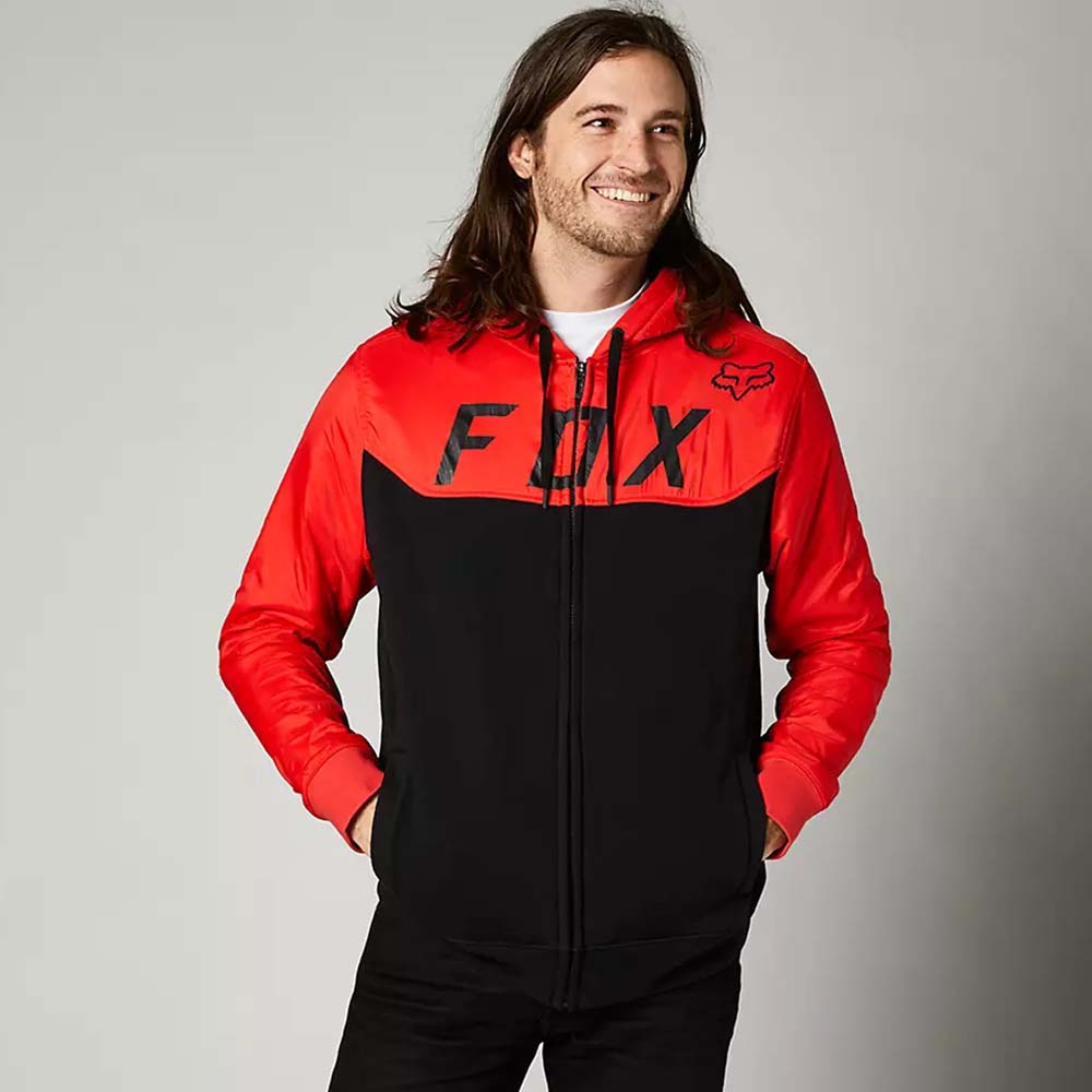 Fox Pivotal Zip Fleece Flow Red толстовка