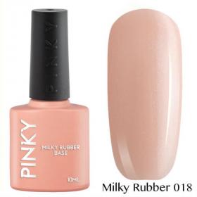 Каучуковая база PINKY Milky Rubber Base 018  10мл.