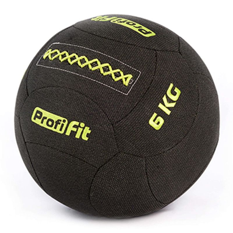 Медицинбол набивной кевларовый PROFI-FIT (Kevlar Wallball) 6 кг