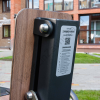 Cardio-1901 Уличный Велотренажер горизонтальный с безынерционным нагрузочным механизмом