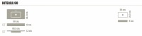 Консольная раковина Cezares Integra схема 5 Консольная раковина Cezares Integra схема 5