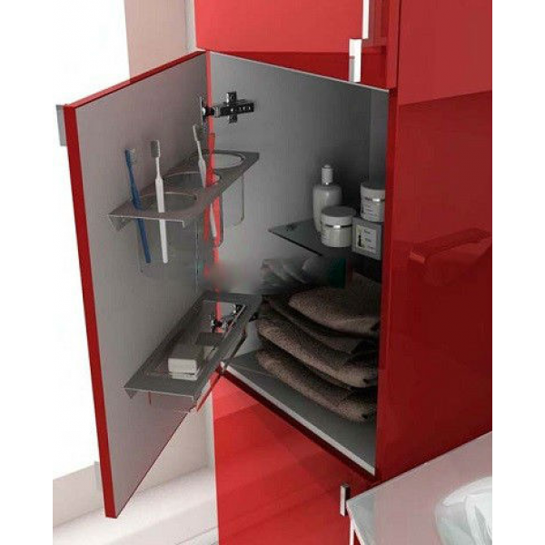 Изображение Шкаф-пенал подвесной Cezares с 3 дверцами