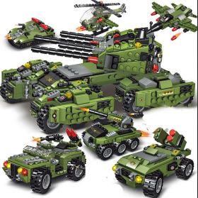 Конструктор Танк мобильная база 20 в 1  Lego реплика 892 детали