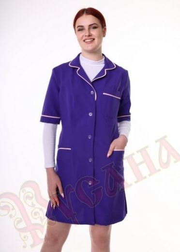 халат продавца с коротким рукавом