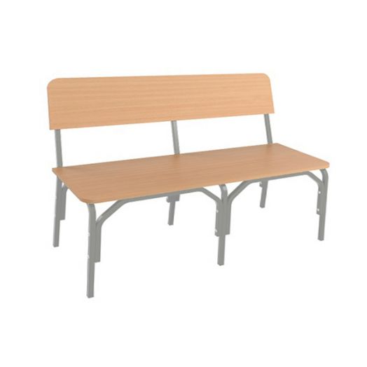 ФБ-5-01 Скамья 2-местная ЛДСП Бук (1160х524х834 мм)
