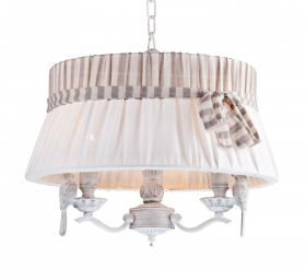 Люстра Maytoni Classic Bird ARM013-33-W Белый Антик, Металл