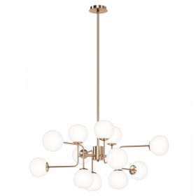 Люстра Maytoni Modern Erich MOD221-PL-12-G Латунь, Металл