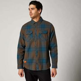 Fox Traildust 2.0 Flannel Slate Blue рубашка