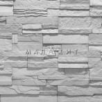 Искусственный Декоративный Камень Малахит Сорренто 01 1м2 Д450хШ100 мм, Д270хШ100 мм, Д180хШ100 мм