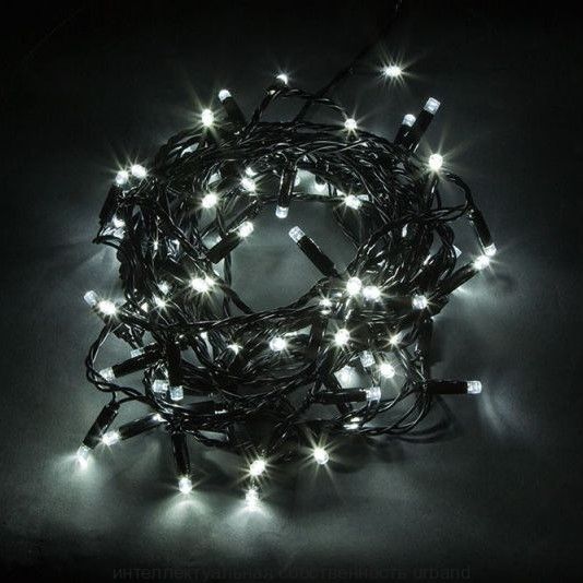Гирлянда-нить ул. 200LED 5000K 4K 20м., строб эффект
