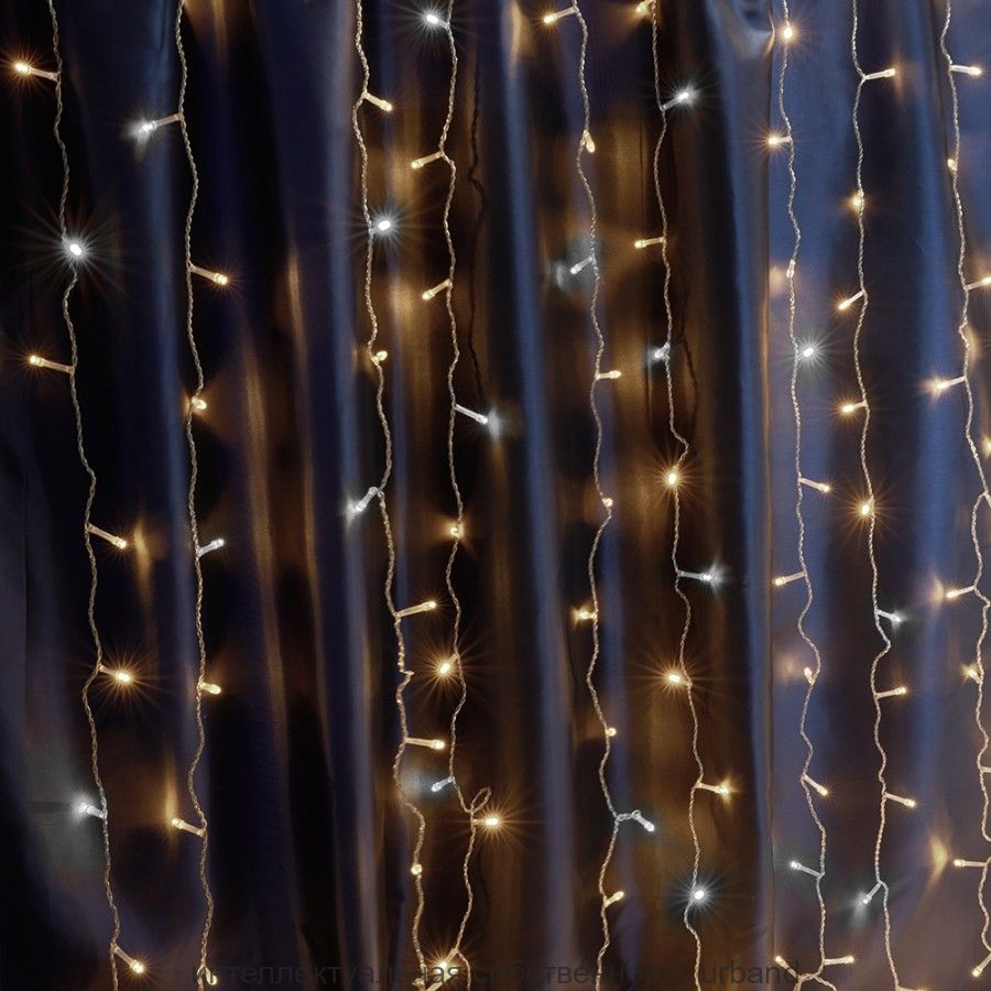 Гирлянда-занавес 480LED 3x3м 2700К эффект стробов