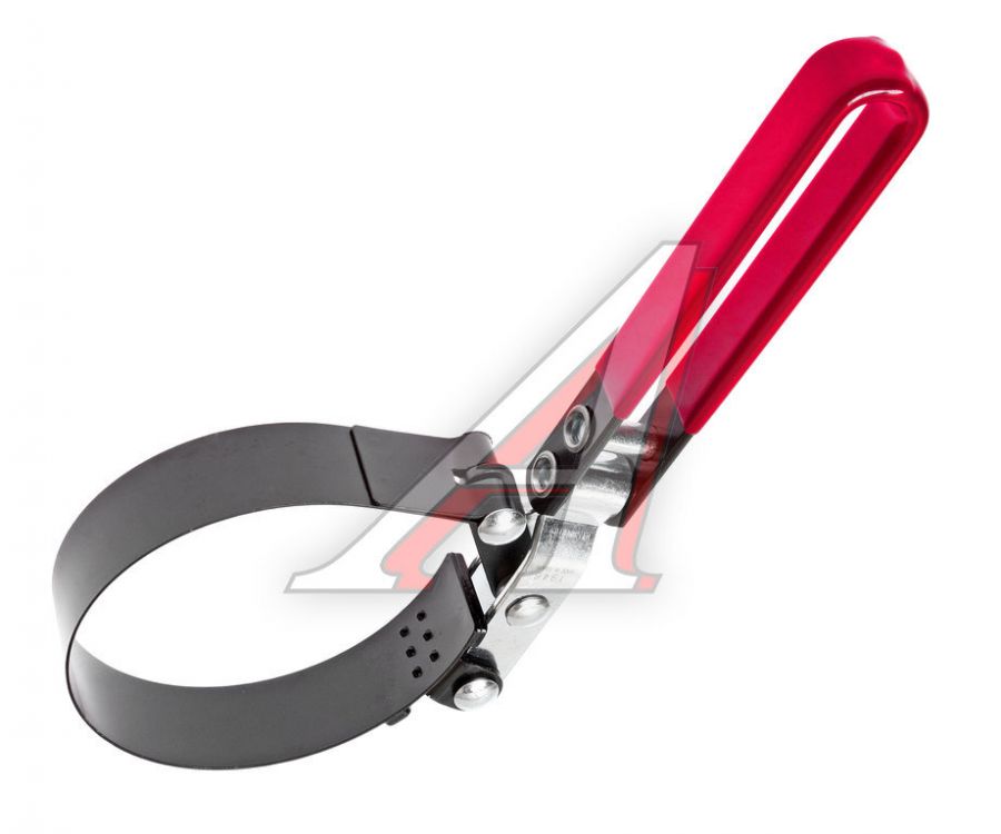 Съемник фильтров масляных 73-85мм стальная лента с поворачивающейся рукояткой JTC