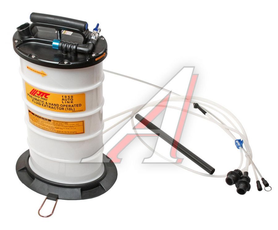 Приспособление для откачивания технических жидкостей 10л ручное и пневматическое JTC