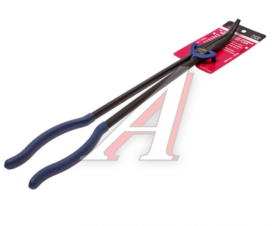 Тонкогубцы 406мм изогнутые 45град. с удлиненными рукоятками JTC