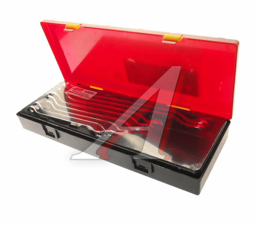 Набор ключей накидных 8-24мм 45град. 8 предметов в кейсе JTC