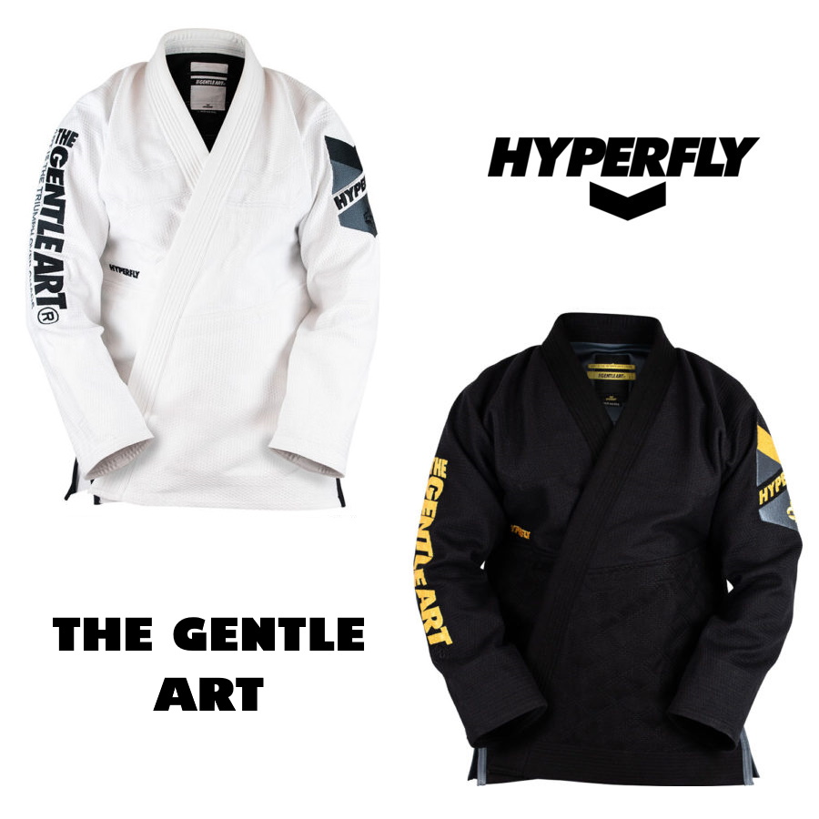 Кимоно Hyperfly The Gentle Art White-Black