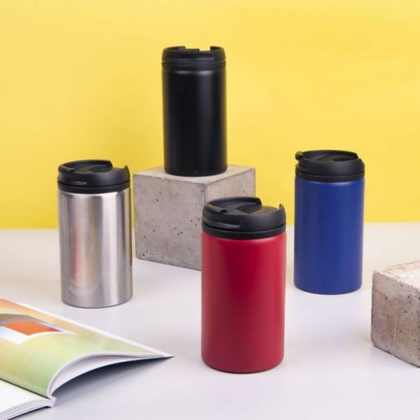 Термокружки Can серебристые