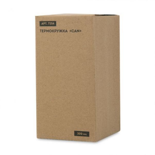 Термокружки Can серебристые
