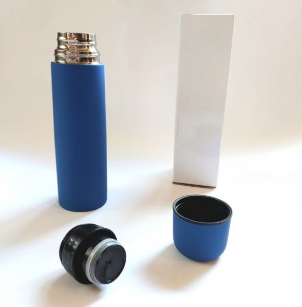 Термос Soft синий