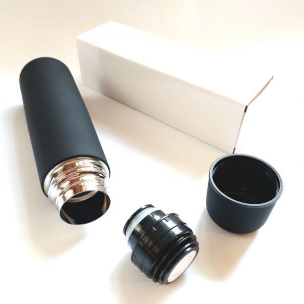 Термос Soft черный