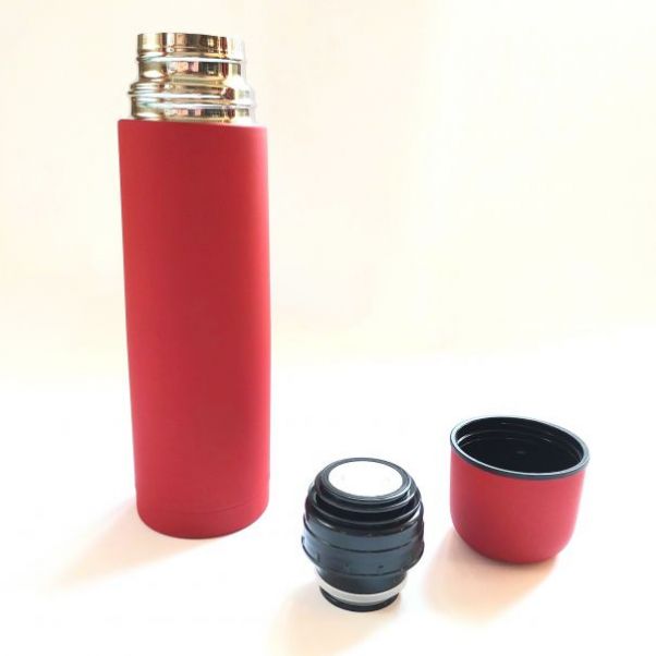 Термос Soft красный