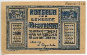 Австрия. Нотгельд ком. Питценберг 20 геллеров 1920