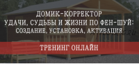 Домик - корректор судьбы, удачи и жизни по фен-шуй. Пакет 'Стандарт' (Мария Щербакова)