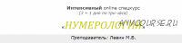 Интенсивный online спецкурс «Нумерология» июнь 2020 (Михаил Левин)