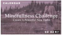 Boho Beautiful Official. Calendars. Sweet Still Serenity | 30 Day Mindfulness Challenge (bohobeautiful)