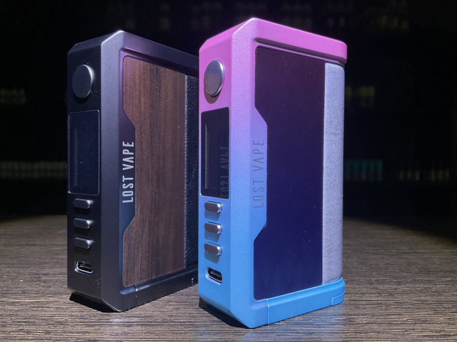 Mod Lost Vape Centaurus Q200 Box Matt Red/Carbon Fiber