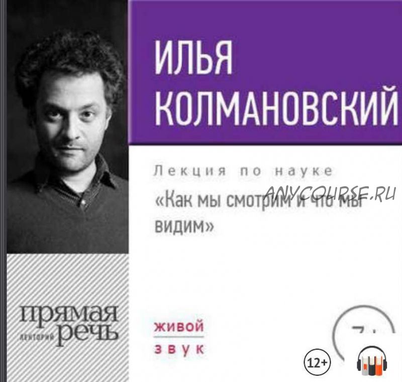 [Прямая речь] Лекция «Как мы смотрим и что мы видим» (Илья Колмановский)