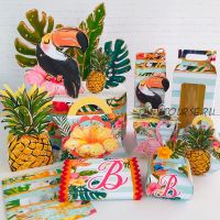 Kit Digital Tropical (adulto)/Цифровой набор « Тропический (взрослый)» (Chuvinha de Papel)