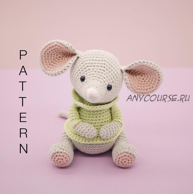 [Игрушки] Albert the mouse / Мышонок Альберт (TheLittleHookCrochet)