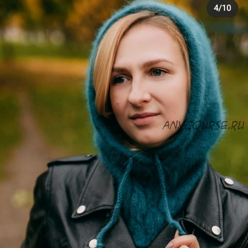 Капор Deep hood (skrobova_knits)