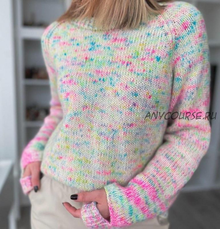 Свитер Rainbow (feel.love.knit)