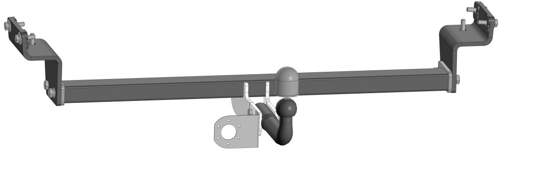 Фаркоп Hyundai Tucson 2021-, Kia Sportage V 2022- крепление шара на двух болтах