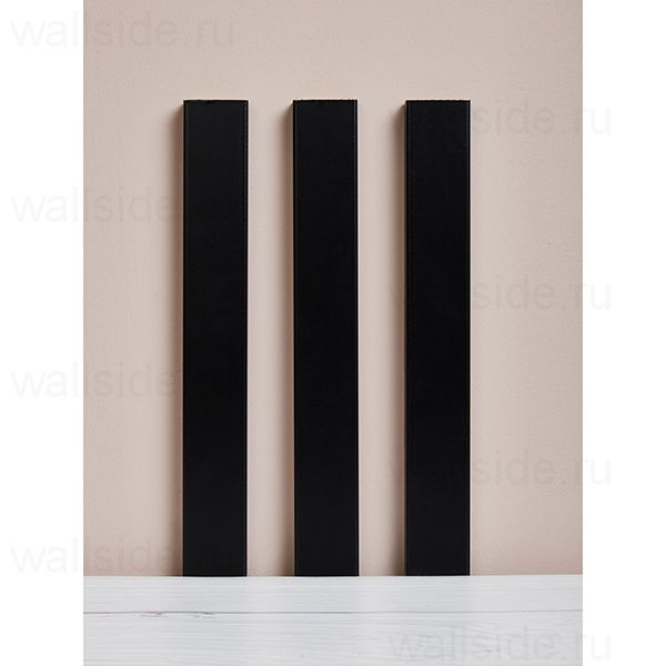 Декоративная рейка Ликорн РП-2.18.2800 чёрная