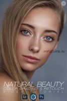 Natural Beauty Color Grading & Retouch Video Tutorial (Maxim Guselnikov) на английском