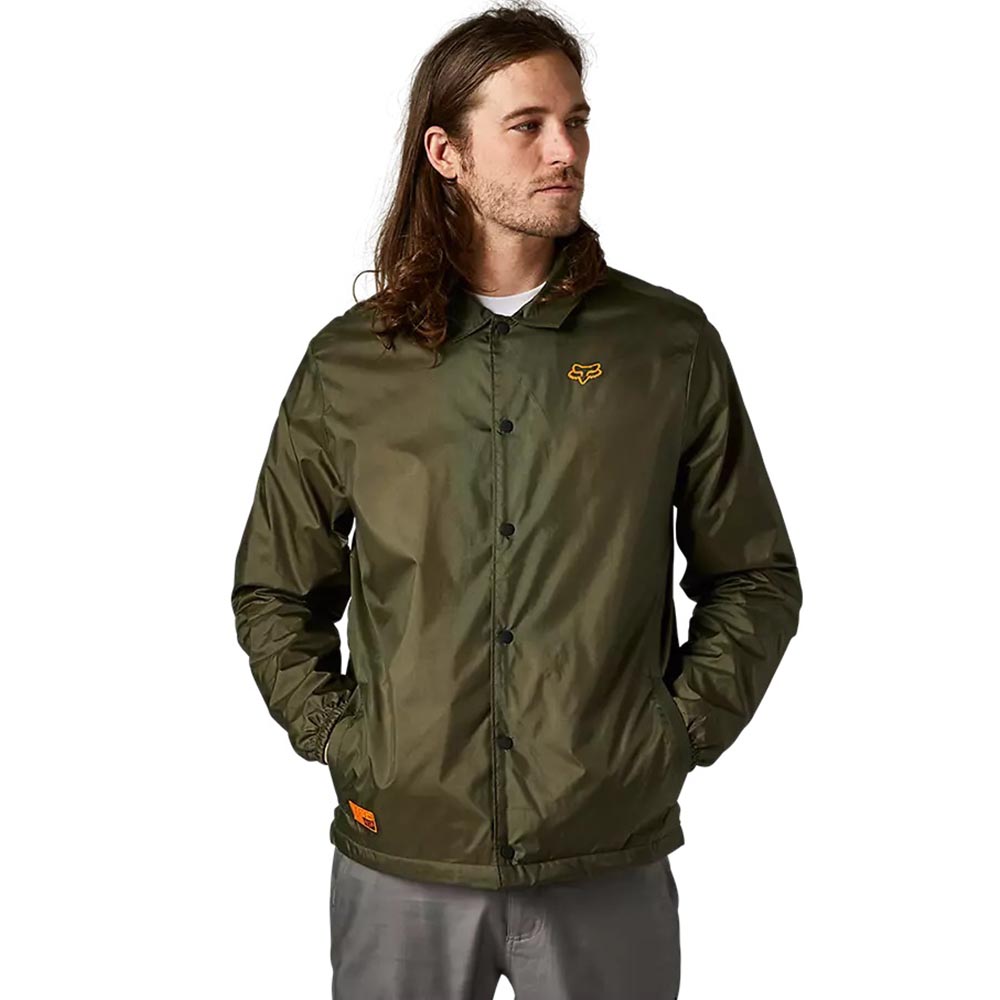Fox Hero Dirt Coaches Jacket Fatigue Green куртка