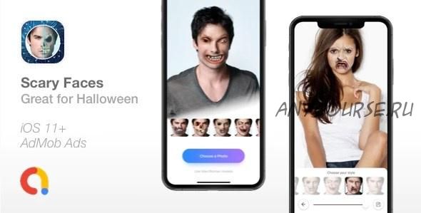 [Codecanyon] Scary Faces v1.0. Apply Face Morphing filters. Great for Halloween. 2020