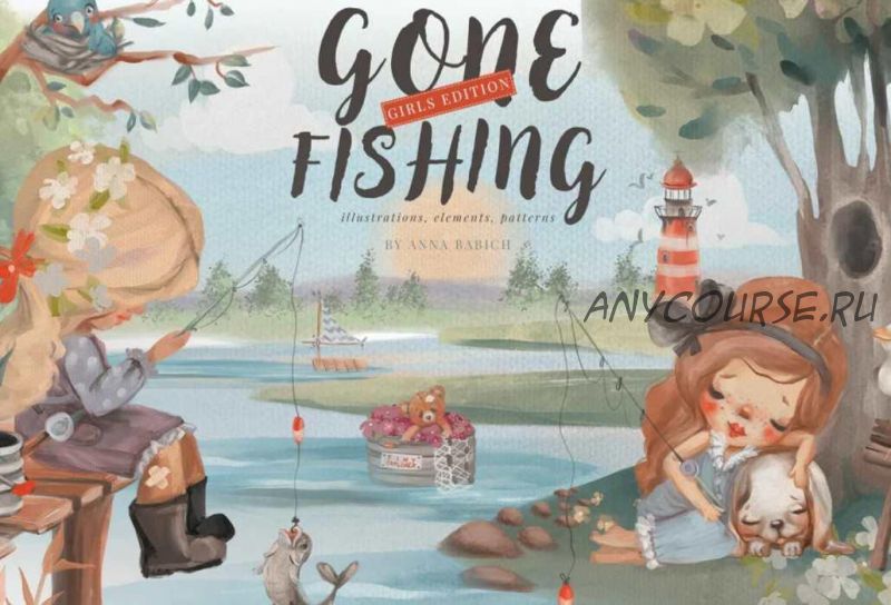 [Creativemarket] Gone Fishing Girls Edition (Анна Бабич)