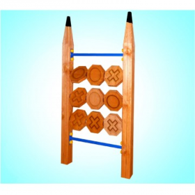 Игра крестики нолики (карандаши)