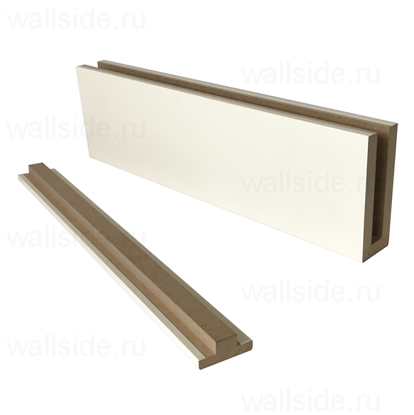 Декоративная балка Ликорн белая