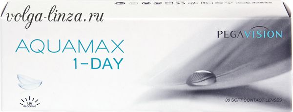 Aquamax 1-day 30 шт-однодневные гидрогелевые линзы