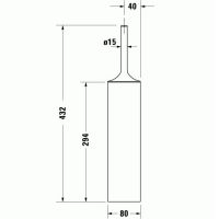 схема Duravit Starck T 0099451000