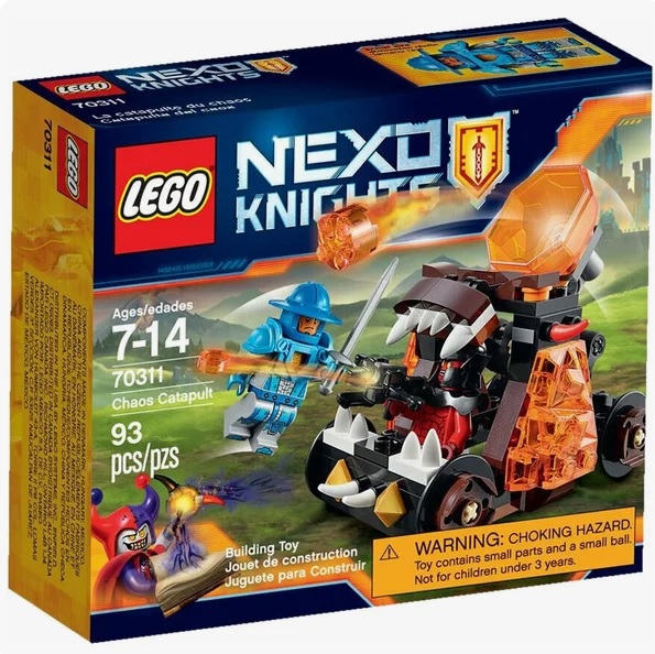 Конструктор LEGO Nexo Knights 70311 Безумная катапульта, 93 дет.